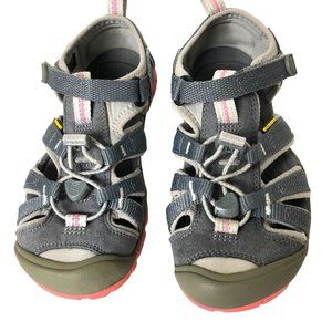 Keen Grey & Pink Waterproof & Washable Size: 13 (Little kid)
